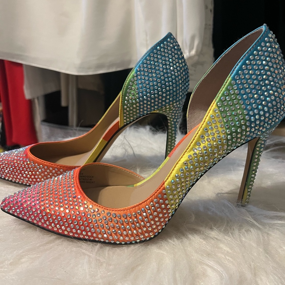 Inc Embellished Pumps